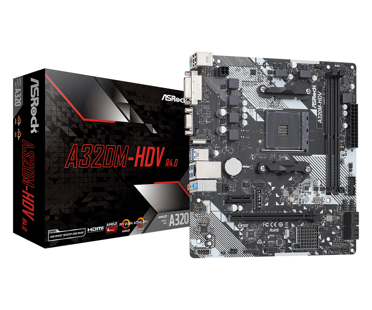 Asrock a320m hdv обзор